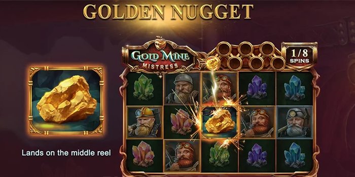 Gold Mine Mistress – Slot Kemenangan Besar Bertema Penambang Fantasi